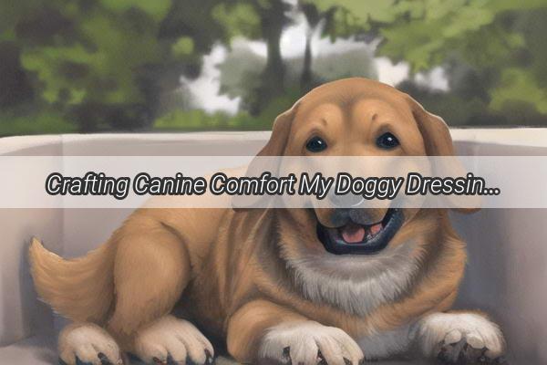 Crafting Canine Comfort My Doggy Dressing Delight